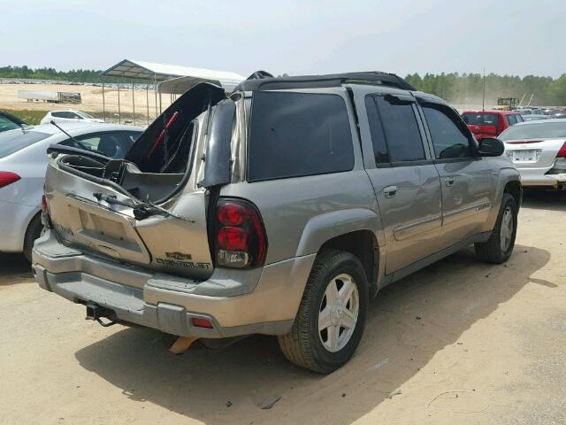 1GNES16S136111714 - 2003 CHEVROLET TRAILBLAZE GOLD photo 4