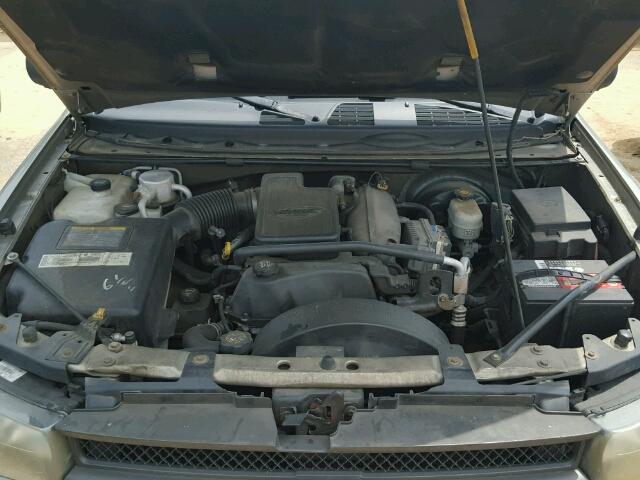 1GNES16S136111714 - 2003 CHEVROLET TRAILBLAZE GOLD photo 7