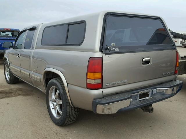 2GCEC19T211278257 - 2001 CHEVROLET SILVERADO GOLD photo 3