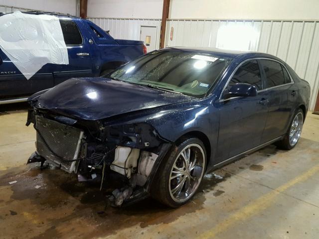 1G1ZC5E0XAF175240 - 2010 CHEVROLET MALIBU 1LT 蓝色 照片 2