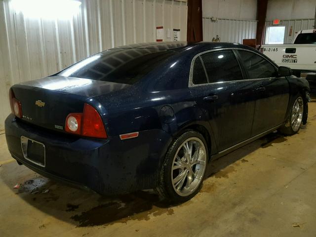 1G1ZC5E0XAF175240 - 2010 CHEVROLET MALIBU 1LT 蓝色 照片 4