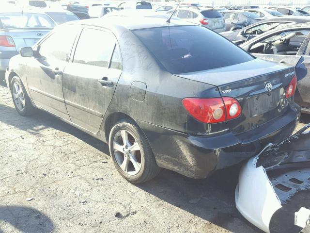 1NXBR32E36Z687450 - 2006 TOYOTA COROLLA CE BLACK photo 3