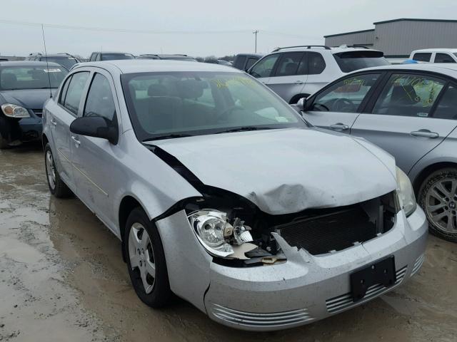 1G1AK52F157544978 - 2005 CHEVROLET COBALT SILVER photo 1