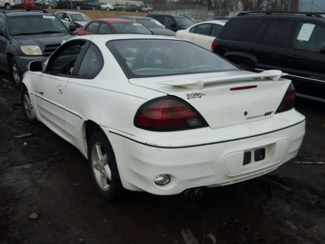 1G2NW12EXXM939604 - 1999 PONTIAC GRAND AM G WHITE photo 3