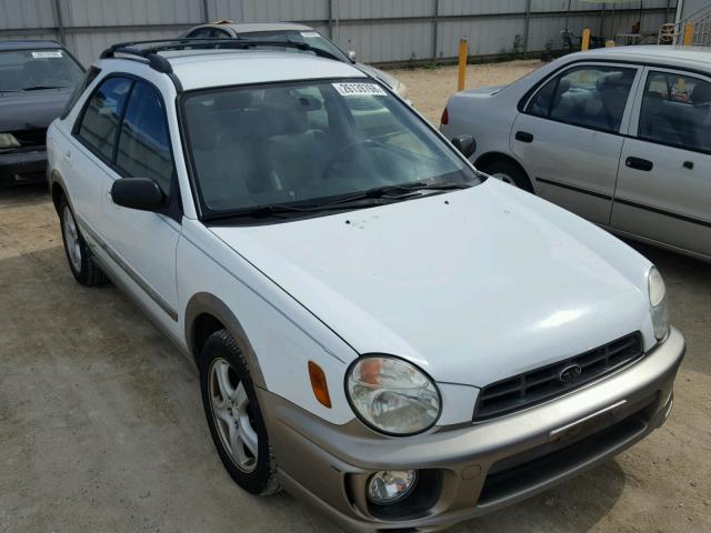 JF1GG68562H825418 - 2002 SUBARU IMPREZA OU WHITE photo 1