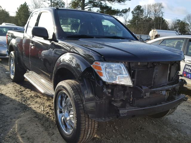 1N6BD0CT2EN772381 - 2014 NISSAN FRONTIER S BLACK photo 1