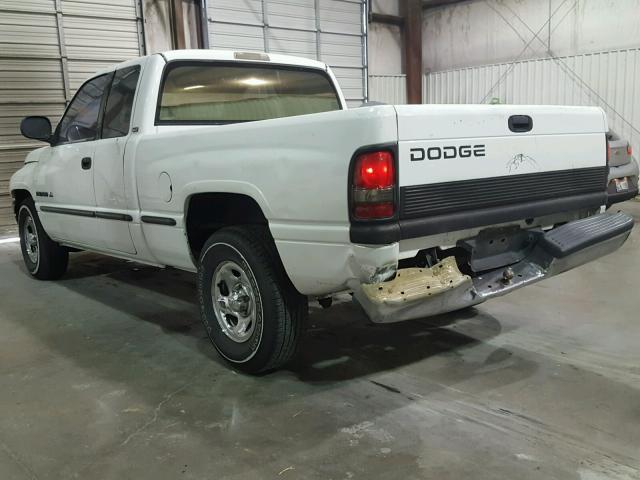 3B7HC13Y2WG239619 - 1998 DODGE RAM 1500 WHITE photo 3