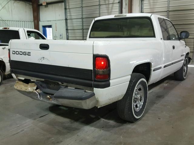 3B7HC13Y2WG239619 - 1998 DODGE RAM 1500 WHITE photo 4