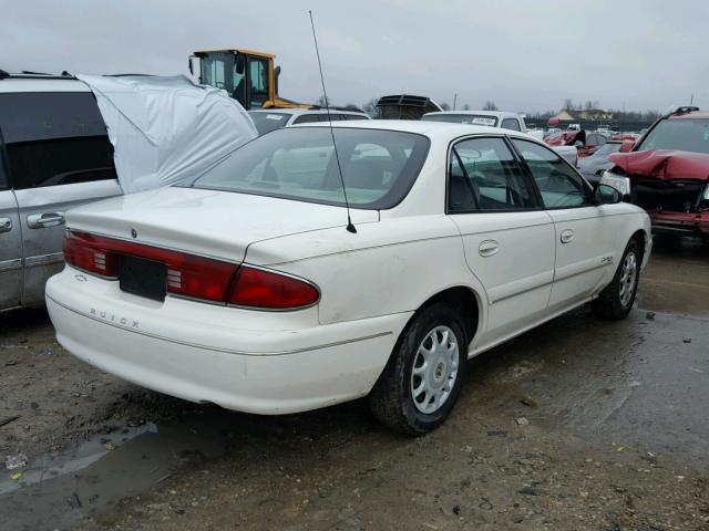 2G4WS52J711250392 - 2001 BUICK CENTURY CU WHITE photo 4