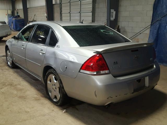 2G1WD58C881213037 - 2008 CHEVROLET IMPALA SUP SILVER photo 3