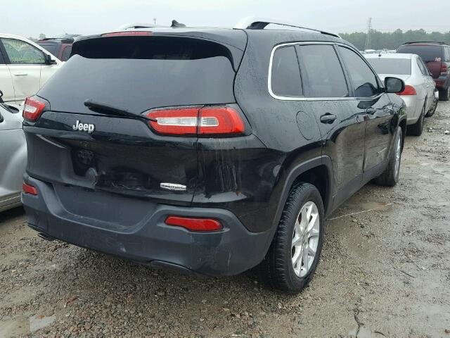 1C4PJLCBXFW781786 - 2015 JEEP CHEROKEE L BLACK photo 4