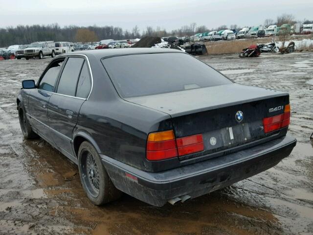 WBAHE6319RGF25624 - 1994 BMW 540 I AUTO BLACK photo 3