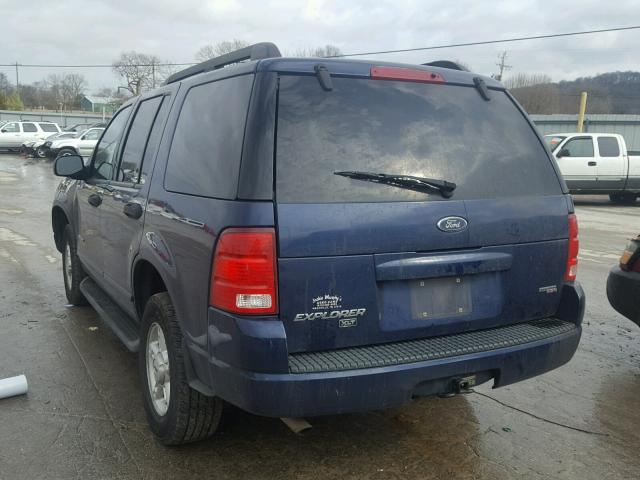 1FMZU73E35UA67084 - 2005 FORD EXPLORER X BLUE photo 3