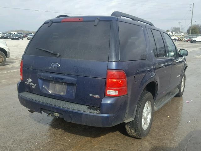 1FMZU73E35UA67084 - 2005 FORD EXPLORER X BLUE photo 4