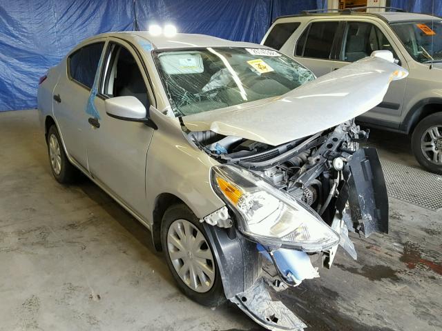 3N1CN7AP9HL831310 - 2017 NISSAN VERSA S SILVER photo 1