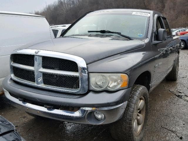 1D7HU18N53S220794 - 2003 DODGE RAM 1500 S GRAY photo 2