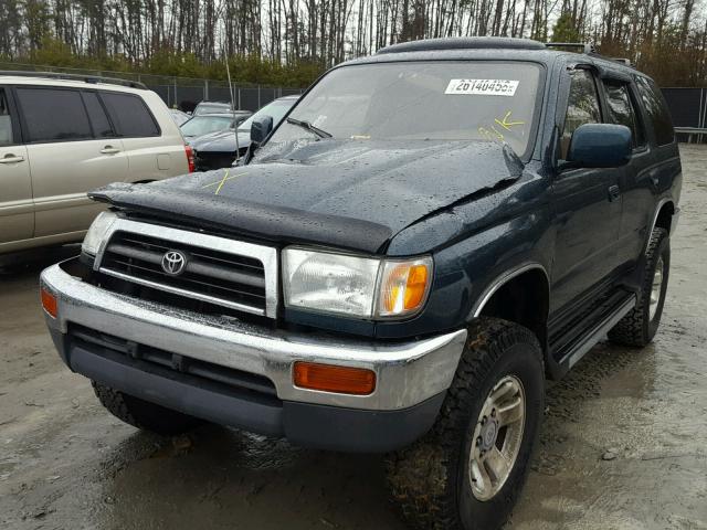 JT3HN86R3W0148794 - 1998 TOYOTA 4RUNNER SR GREEN photo 2