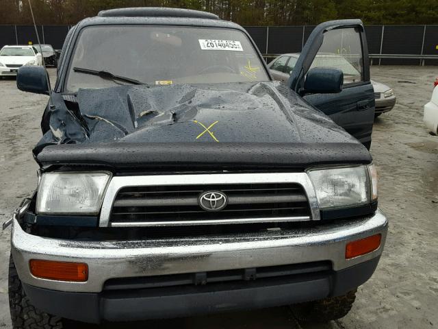 JT3HN86R3W0148794 - 1998 TOYOTA 4RUNNER SR GREEN photo 7