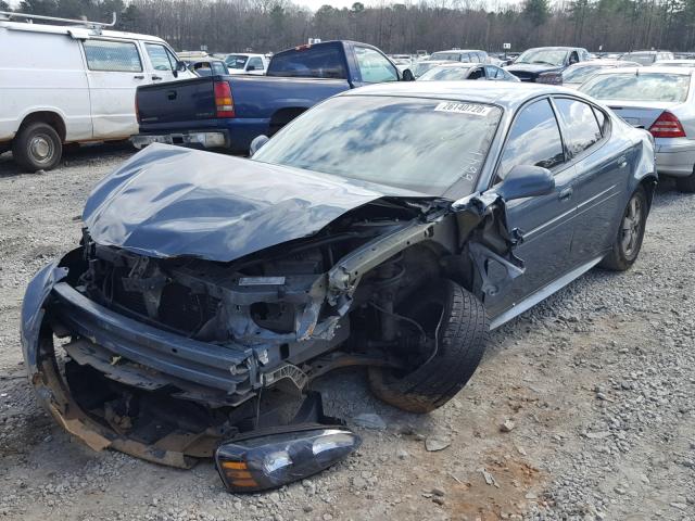 2G2WP582961276641 - 2006 PONTIAC GRAND PRIX TURQUOISE photo 2