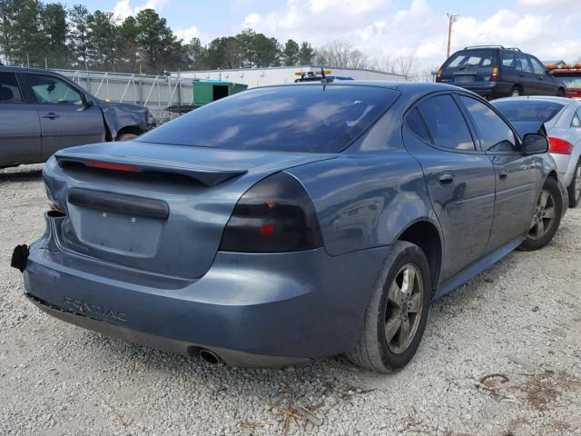 2G2WP582961276641 - 2006 PONTIAC GRAND PRIX TURQUOISE photo 4