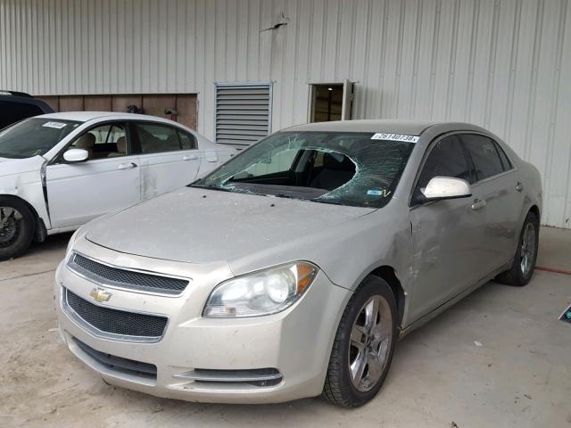 1G1ZC5E02AF198883 - 2010 CHEVROLET MALIBU 1LT თაფლისფერი ფოტო 2