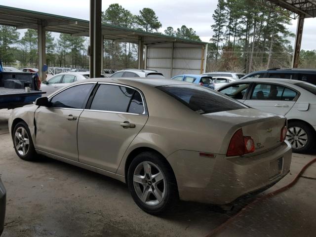 1G1ZC5E02AF198883 - 2010 CHEVROLET MALIBU 1LT თაფლისფერი ფოტო 3