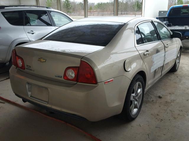 1G1ZC5E02AF198883 - 2010 CHEVROLET MALIBU 1LT თაფლისფერი ფოტო 4