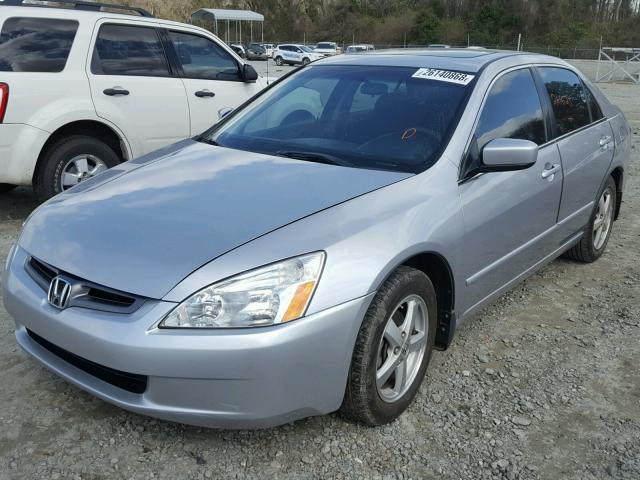 1HGCM56624A137436 - 2004 HONDA ACCORD EX SILVER photo 2