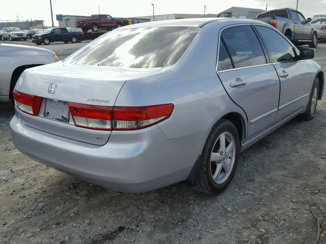 1HGCM56624A137436 - 2004 HONDA ACCORD EX SILVER photo 4