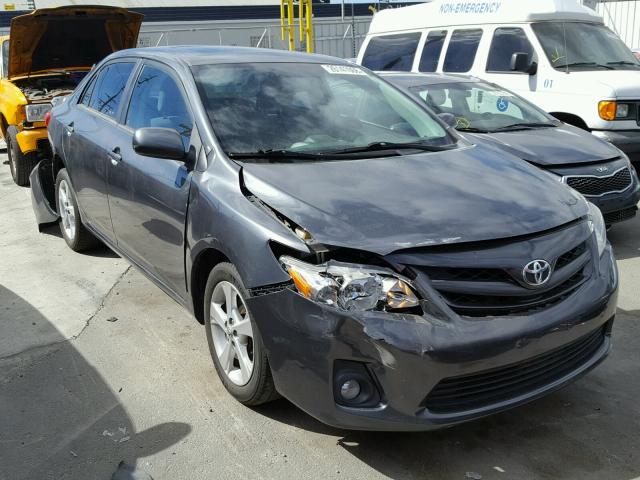 2T1BU4EE2CC824567 - 2012 TOYOTA COROLLA BA GRAY photo 1