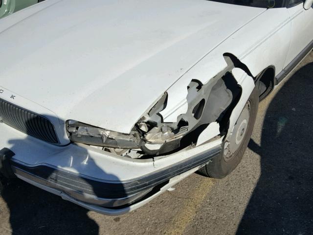 1G4HP52L7RH420982 - 1994 BUICK LESABRE CU WHITE photo 10