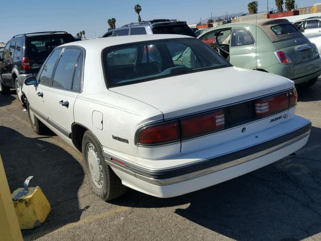 1G4HP52L7RH420982 - 1994 BUICK LESABRE CU WHITE photo 3