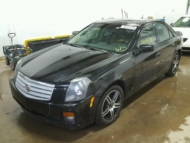 1G6DP577270184240 - 2007 CADILLAC CTS HI FEA BLACK photo 2