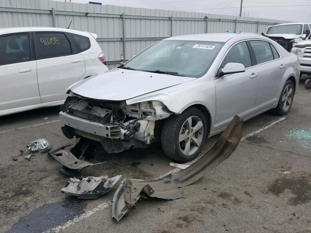 1G1ZC5E18BF117346 - 2011 CHEVROLET MALIBU 1LT 银色 照片 2