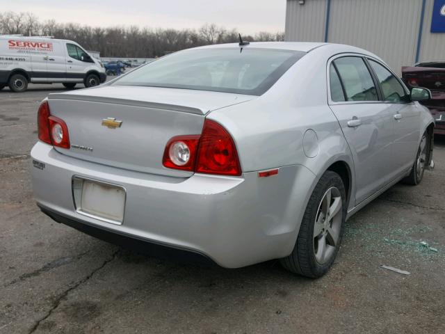 1G1ZC5E18BF117346 - 2011 CHEVROLET MALIBU 1LT SILVER photo 4