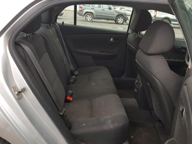 1G1ZC5E18BF117346 - 2011 CHEVROLET MALIBU 1LT 银色 照片 6