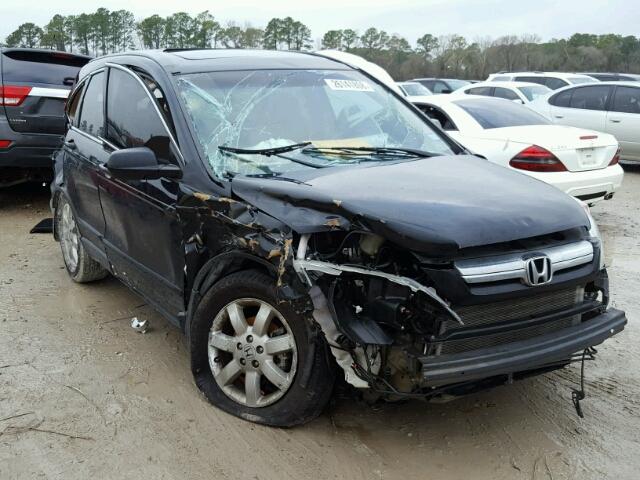 3CZRE38538G701322 - 2008 HONDA CR-V EX BLACK photo 1