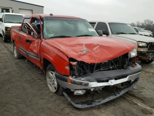 2GCEC13T751368728 - 2005 CHEVROLET SILVERADO RED photo 1