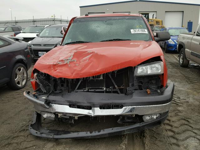 2GCEC13T751368728 - 2005 CHEVROLET SILVERADO RED photo 7