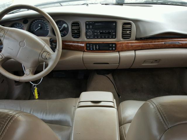 1G4HR54K01U170611 - 2001 BUICK LESABRE LI BROWN photo 9