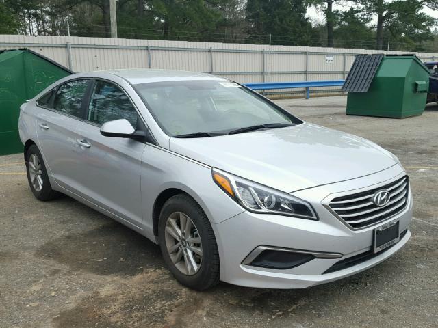 5NPE24AF4GH355115 - 2016 HYUNDAI SONATA SE SILVER photo 1