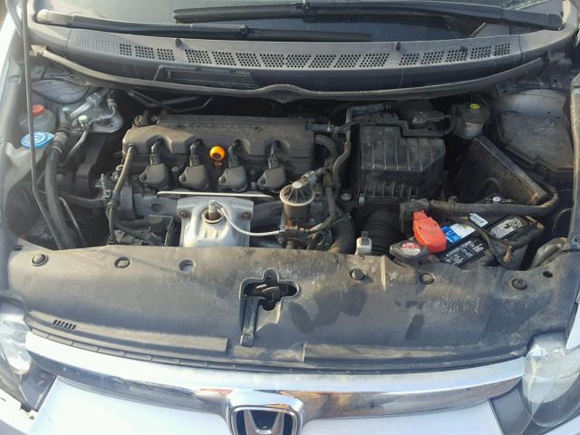 1HGFA16897L095873 - 2007 HONDA CIVIC EX SILVER photo 7