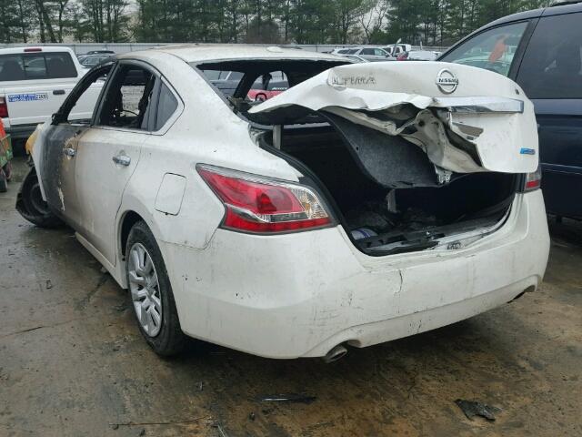 1N4AL3AP6EC164440 - 2014 NISSAN ALTIMA 2.5 WHITE photo 3