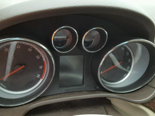 2G4GR5EK2C9110789 - 2012 BUICK REGAL GOLD photo 8