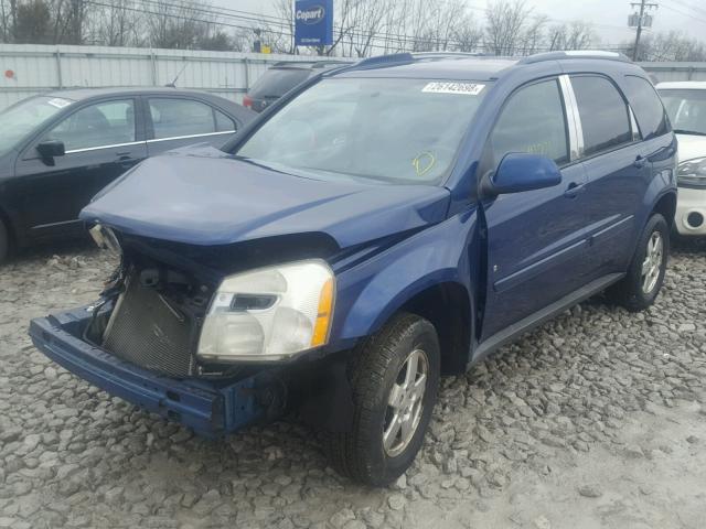 2CNDL43F886013447 - 2008 CHEVROLET EQUINOX LT BLUE photo 2