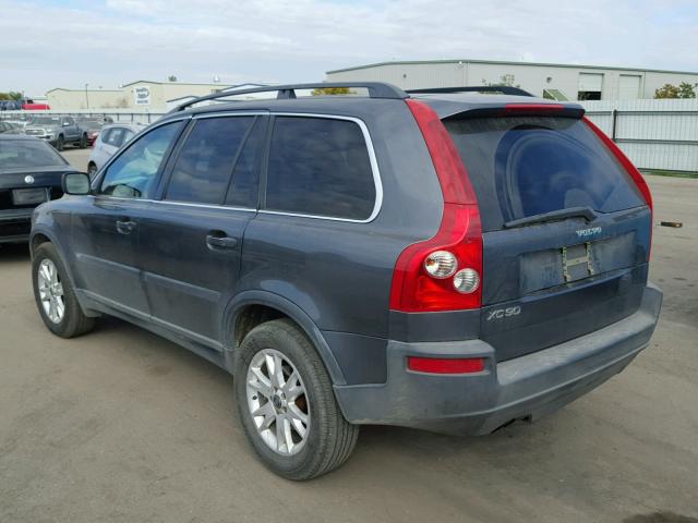 YV1CY592X51143041 - 2005 VOLVO XC90 GRAY photo 3