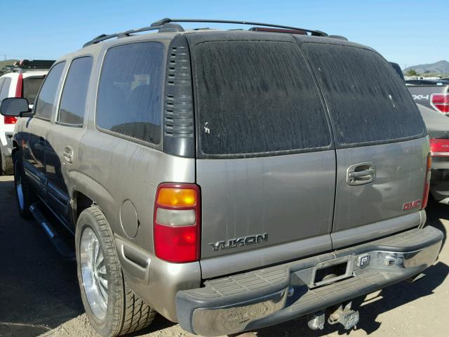 1GKEK13T2YJ199574 - 2000 GMC YUKON TAN photo 3