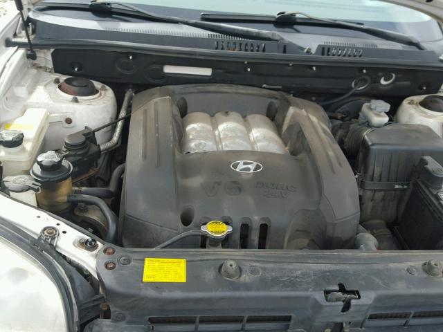 KM8SC13D85U934780 - 2005 HYUNDAI SANTA FE G WHITE photo 7