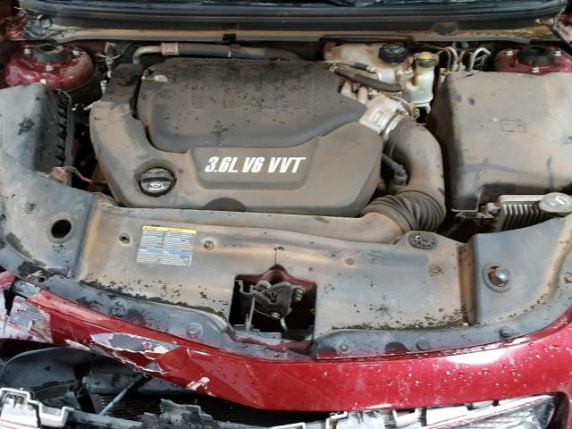 1G1ZK57728F169326 - 2008 CHEVROLET MALIBU LTZ Марун фото 7