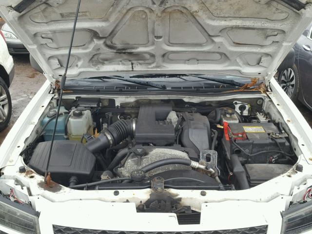 1GCDT13E288170945 - 2008 CHEVROLET COLORADO WHITE photo 7